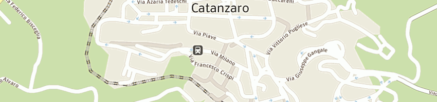 Mappa della impresa farmacia europa vigliante  a CATANZARO