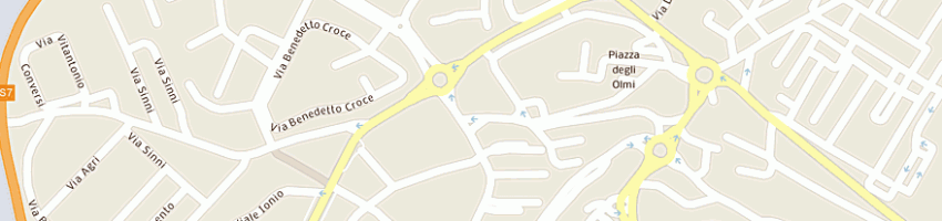 Mappa della impresa plasmati antonio a MATERA