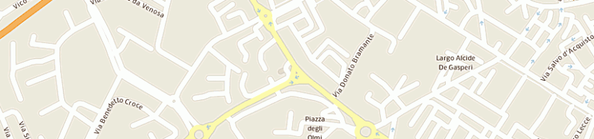 Mappa della impresa carabinieri a MATERA