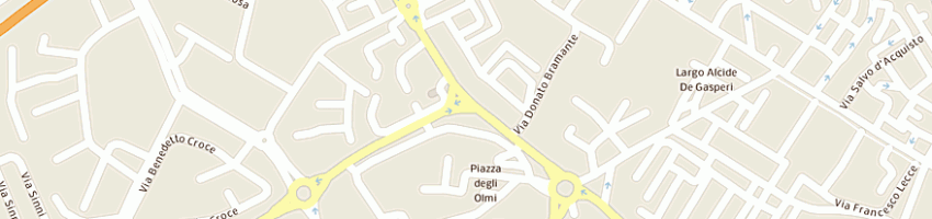 Mappa della impresa pasticceria di pede di vincenzo e di pede e c sas a MATERA