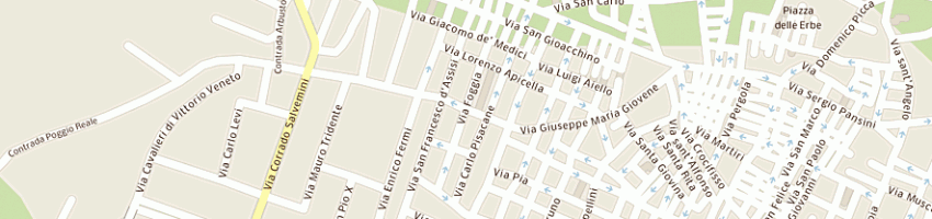 Mappa della impresa pellegrini damiano a MOLFETTA