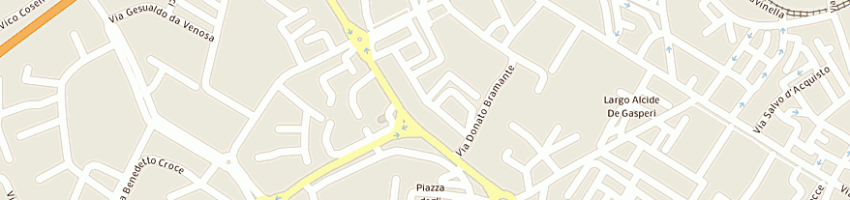 Mappa della impresa studio di estetica jeunesse di tritto anna maria a MATERA