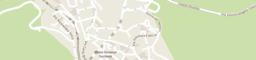 Mappa della impresa t e t srl  a CATANZARO