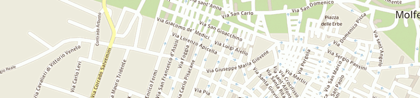 Mappa della impresa centro dentale sas di de nichilo gaetano e c a MOLFETTA