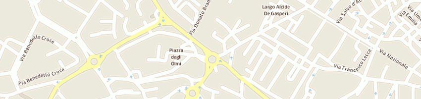 Mappa della impresa panificio perrone snc a MATERA