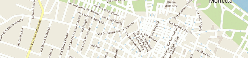 Mappa della impresa bartoli arcangelo a MOLFETTA