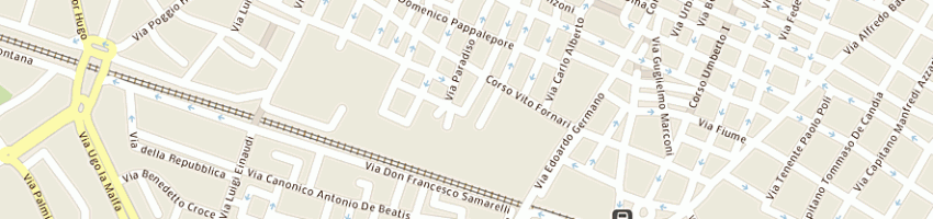 Mappa della impresa societa' simet impianti meccanici elettrici tecnologici (srl) a BARI