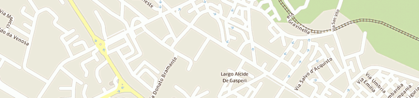 Mappa della impresa edil loperfido snc di gennaro loperfido e c a MATERA