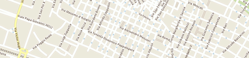 Mappa della impresa minervini a MOLFETTA
