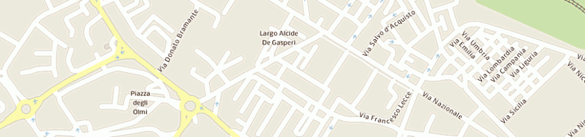 Mappa della impresa cancelliere antonio a MATERA