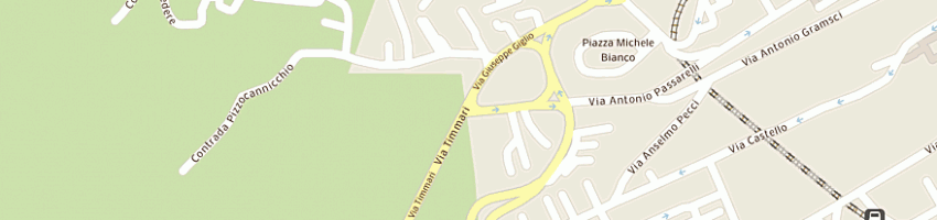 Mappa della impresa tosti filomena a MATERA