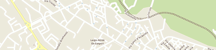 Mappa della impresa de' longhi spa a MATERA