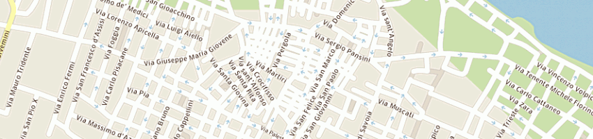 Mappa della impresa fiorentini nunzio cavallotti a MOLFETTA