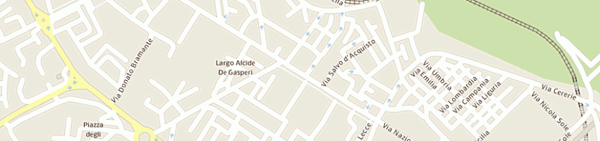 Mappa della impresa loperfido emanuele a MATERA
