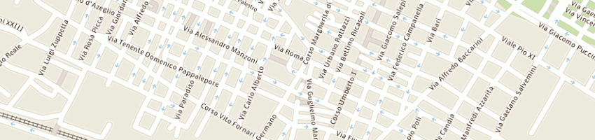 Mappa della impresa vescovado a MOLFETTA