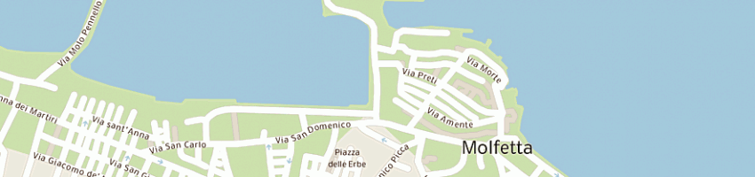 Mappa della impresa gelateria lena a MOLFETTA