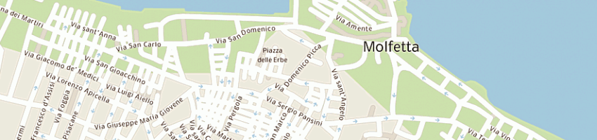 Mappa della impresa magarelli p e massarelli n snc a MOLFETTA