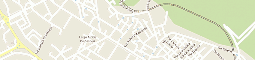 Mappa della impresa taco srl a MATERA