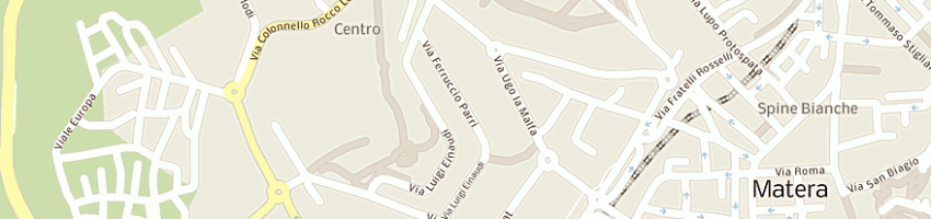 Mappa della impresa sacco nicola a MATERA