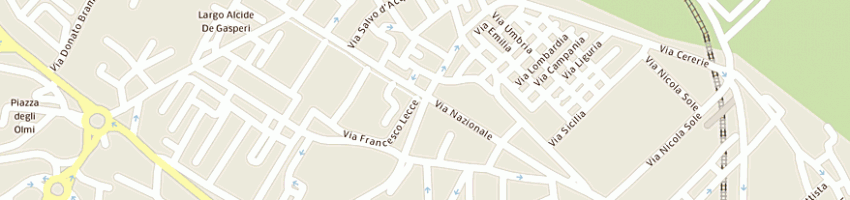 Mappa della impresa associazione dumbo - onlus a MATERA