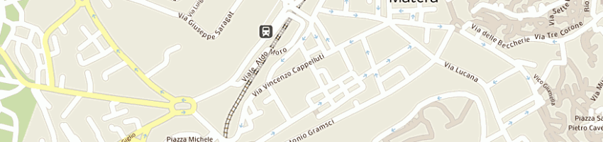 Mappa della impresa caserta antonio a MATERA