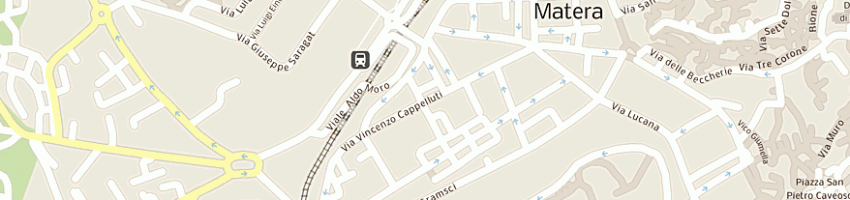 Mappa della impresa onorati linoleum a MATERA
