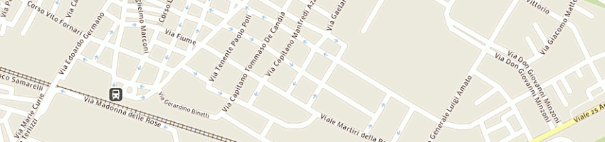 Mappa della impresa grieco autonoleggio a MOLFETTA