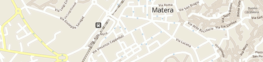 Mappa della impresa editrice del sud spa a MATERA