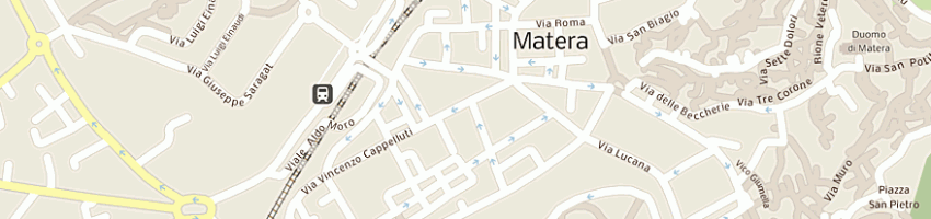 Mappa della impresa colucci antonio a MATERA