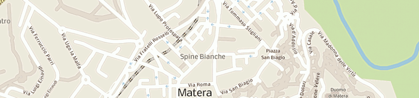 Mappa della impresa belfiore antonella a MATERA