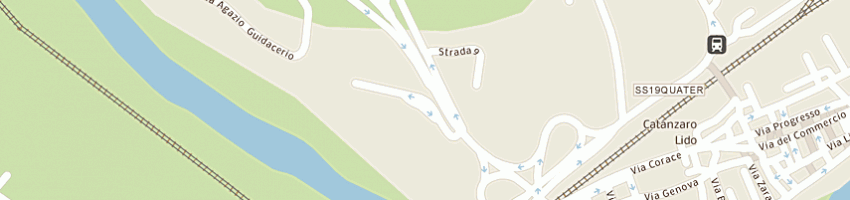 Mappa della impresa iam iniziative ambientali meridionali spa a CATANZARO