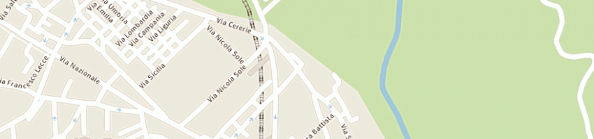 Mappa della impresa studio di consulenza linguistica a MATERA
