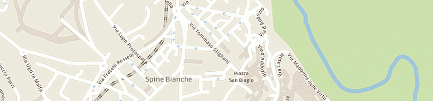 Mappa della impresa bianco santina a MATERA