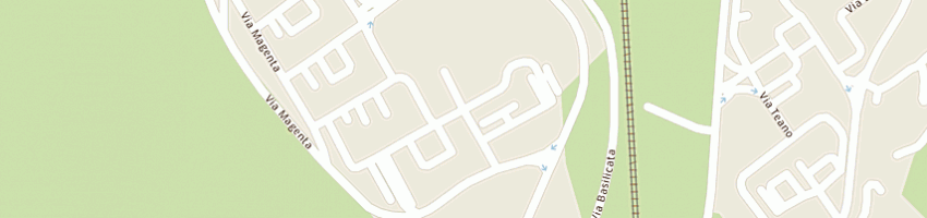 Mappa della impresa pagano fabrizio giuseppe  a CATANZARO