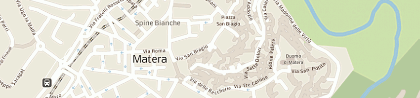 Mappa della impresa osteria arti e mestieri di cancelliere vito a MATERA