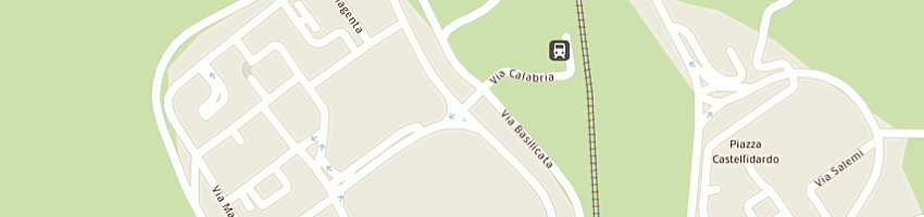 Mappa della impresa l e s sncdi callagionda silvana  a CATANZARO