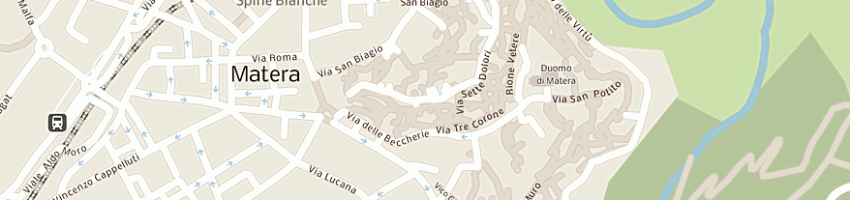 Mappa della impresa pietra viva srl a MATERA