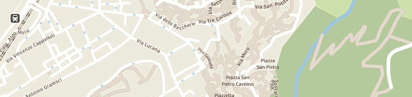 Mappa della impresa casa del rosario gaudiano a MATERA