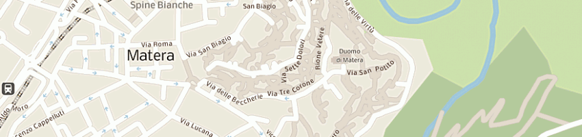 Mappa della impresa consipa arl a MATERA