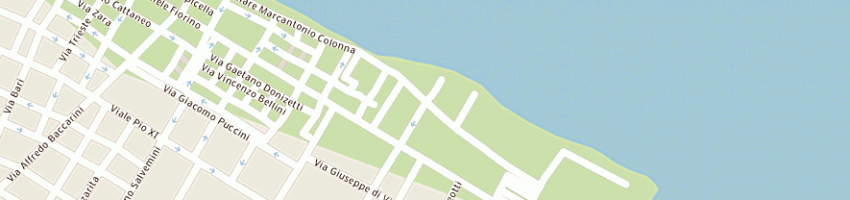 Mappa della impresa confezioni coretti giovanni a MOLFETTA