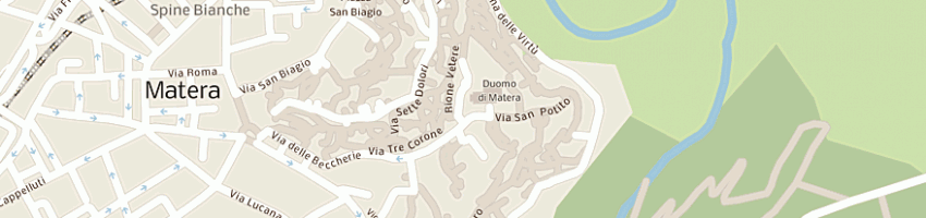 Mappa della impresa istituto interdiocesano sostentamento clero idsc a MATERA