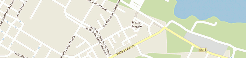 Mappa della impresa studio legale associato capobianco nocera romito a BARI