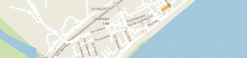 Mappa della impresa in bit srl a CATANZARO