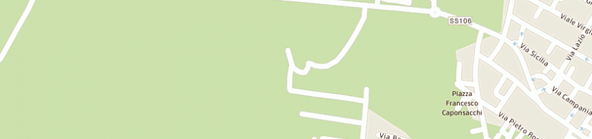 Mappa della impresa rsa di ruffo antonio e c snc a ROSSANO