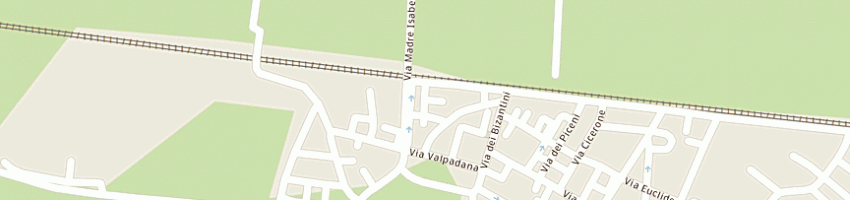 Mappa della impresa municipio  a COSENZA