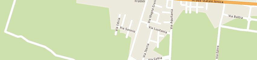Mappa della impresa marra nilo agostino a ROSSANO