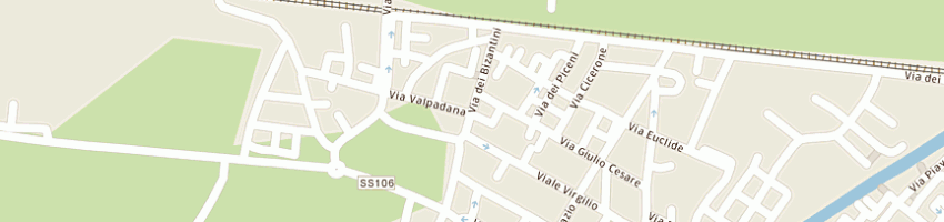 Mappa della impresa colonial trading company srl  a ROSSANO