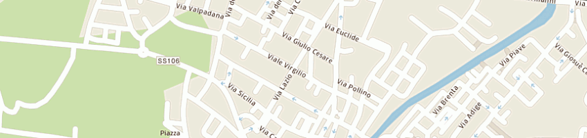 Mappa della impresa studio acca sas di conte a e aita c a COSENZA