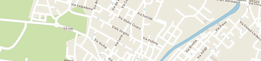 Mappa della impresa converso antonio a ROSSANO