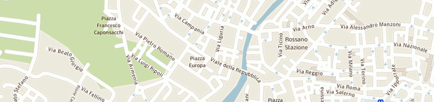 Mappa della impresa monaco umberto  a ROSSANO